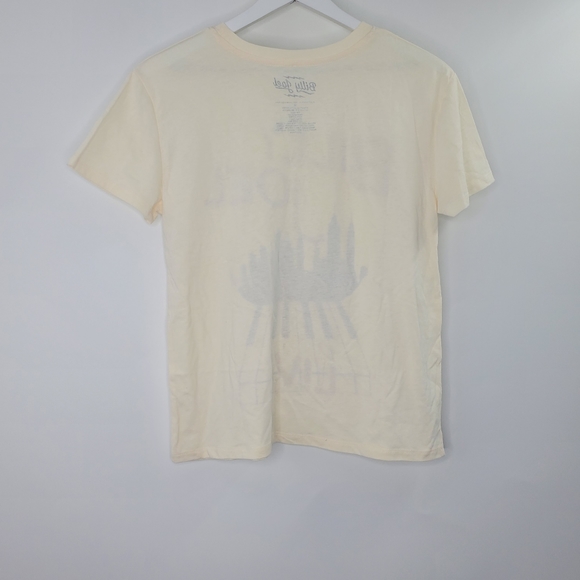 Billy Joel Live Graphic Band Tee Shirt Cream NEW - Picture 5 of 6
